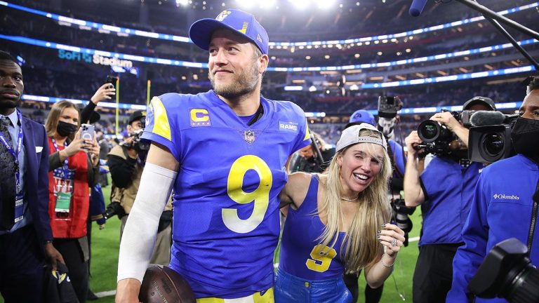 Matthew Stafford’s wife Kelly, reacts to NFL star’s reunion with Rams