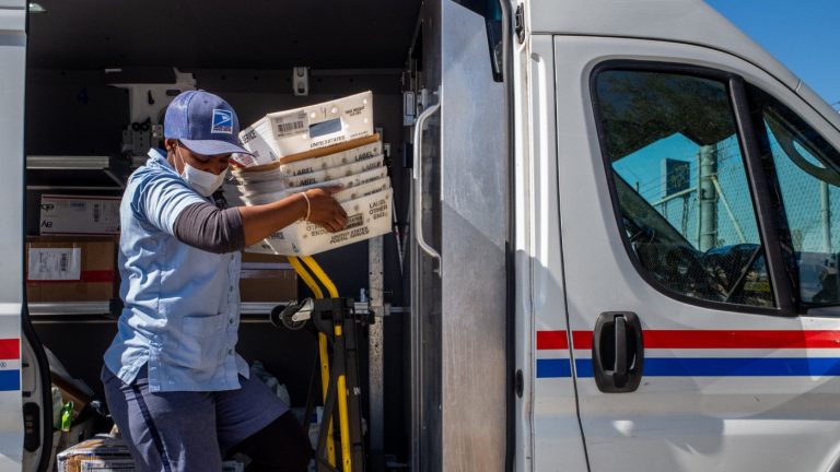 Trump officials use the census to justify a USPS takeover : NPR