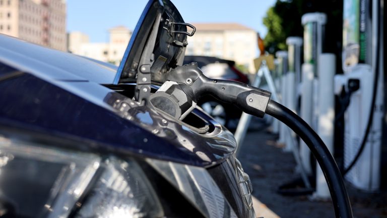 Trump administration pauses many government orders for EVs : NPR Trump administration pauses many government orders for EVs : NPR