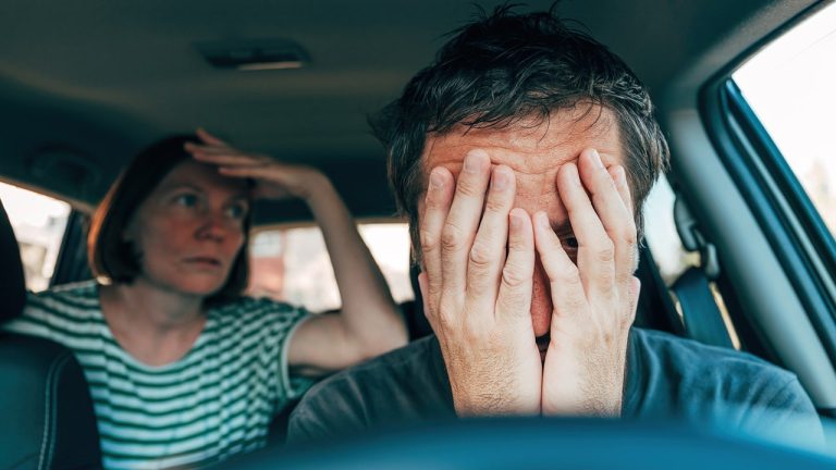 Man with car says wife is ‘backseat driver,’ sparking social media firestorm