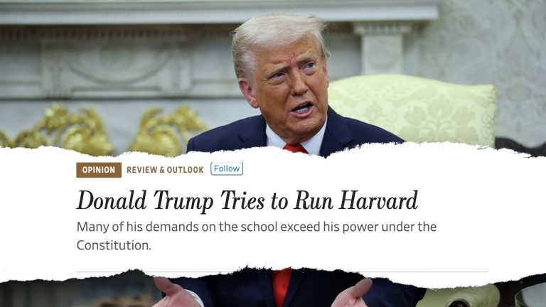 Trump targeting Harvard, elite universities divides conservatives