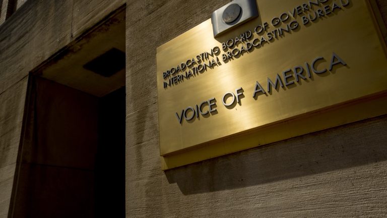 Judge blocks Trump administration plans to dismantle Voice of America : NPR