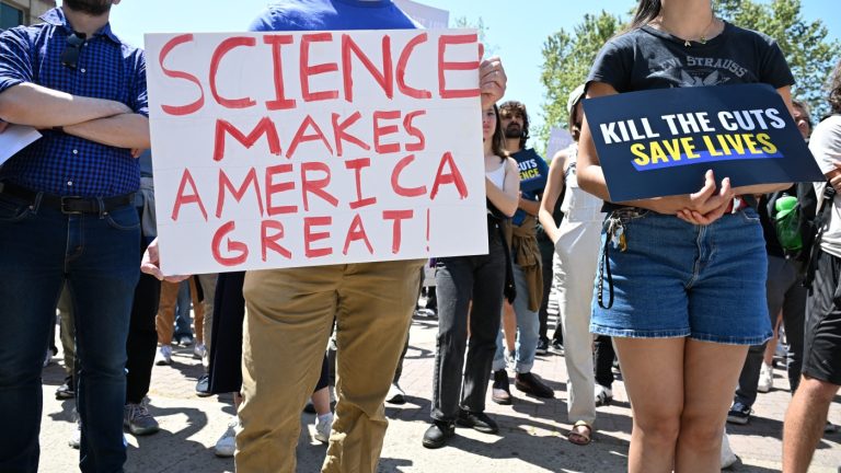 Amid Trump cuts, nearly 300 U.S.-based scientists seek French program : NPR